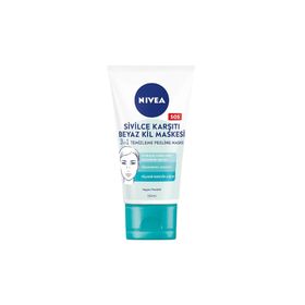 Nivea 150 ml 3in1 Sivilce Karşıtı Temizleyici Beyaz Kil Maskesi