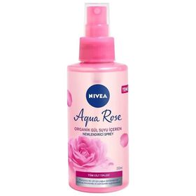 Nivea 150 ml Aqua Rose Gül Suyu İçeren Nemlendirici Sprey
