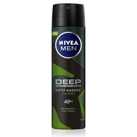 Nivea 150 ml Deep Amozonıa Erkek deodorant