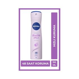Nivea 150 ml Double Effect 48 Saat Koruma Sprey Deodorant
