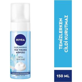 Nivea 150 ml Lotus Çiçeği Normal Ciltler için Yüz Yıkama Köpüğü