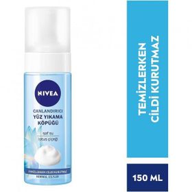 Nivea 150 ml Lotus Çiçeği Normal Ciltler için Yüz Yıkama Köpüğü