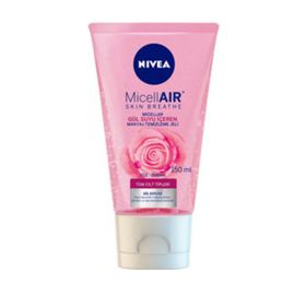 Nivea 150 ml Micellair Gülsuyu İçeren Makyaj Temizleme Jeli