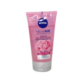 Nivea 150 ml Micellair Gülsuyu İçeren Makyaj Temizleme Jeli