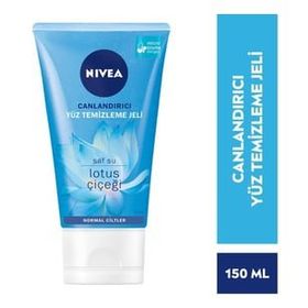 Nivea 150 ml Saf Su ve Lotus Çiçeği ile Etkili Canlandırıcı Yüz Temizleme Jeli