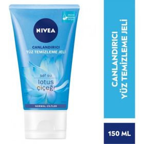 Nivea 150 ml Saf Su ve Lotus Çiçeği ile Etkili Canlandırıcı Yüz Temizleme Jeli