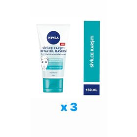 Nivea 150 ml Sivilce Karşıtı Beyaz Kil Maskesi
