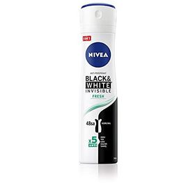 Nivea 150 ml Women Invisible Black White Fresh Sprey Deodorant