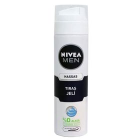 Nivea 200 ml Hassas Serinletici Tıraş Jeli