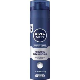 Nivea 200 ml Men Protect Care Koruyucu Sert Sakallara Özel Tıraş Köpüğü