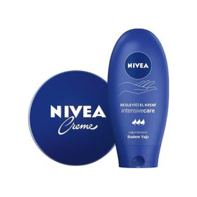 Nivea 250 ml Krem+Besleyici El Kremi