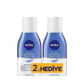 Nivea 2x125 ml Çift Fazlı Göz Makyaj Temizleyici
