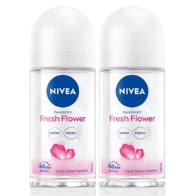 Nivea 2x50 ml Fresh Flower Kadın Deodorant Roll-On