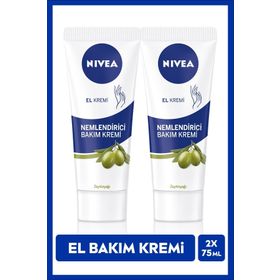 Nivea 2x75 ml Zeytinyağlı Nemlendirici El Bakım Kremi