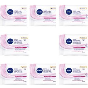Nivea 3 in 1 Arada Kuru Ciltler İçin Makyaj Temizleme Mendilleri