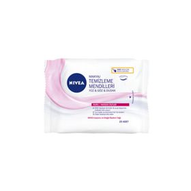 Nivea 3 in 1 Arada Kuru Ciltler İçin Makyaj Temizleme Mendilleri