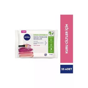 Nivea 3 in 1 Besleyici 25'li Makyaj Temizleme Mendili