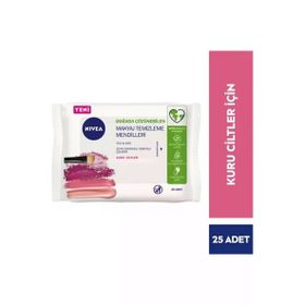 Nivea 3 in 1 Besleyici 25'li Makyaj Temizleme Mendili