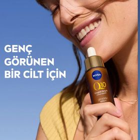 Nivea 30 ml Q10 Kırışıklık Karşıtı Çift Etkili Cilt Serumu