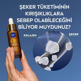 Nivea 30 ml Q10 Kırışıklık Karşıtı Çift Etkili Cilt Serumu