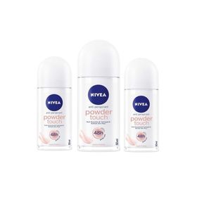 Nivea 30x50 ml Powder Touch Kadın Roll-On
