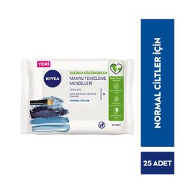 Nivea 3'ü 1 Arada Canlandırıcı 25 Adet Makyaj Temizleme Mendili