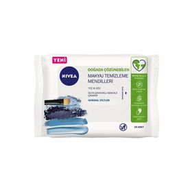 Nivea 3'ü 1 Arada Canlandırıcı 25 Adet Makyaj Temizleme Mendili