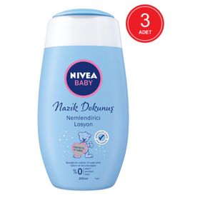 Nivea 3x200 ml Baby Losyon Nemlendirici