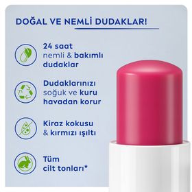 Nivea 4.8 gr Cherry Dudak Bakım Kremi ve Parlatıcısı