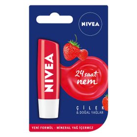 Nivea 4.8 gr Çilekli Dudak Kremi