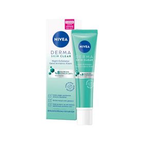 Nivea 40 ml Derma Skin Clear Night Exfoliator Gece Kremi