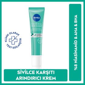 Nivea 40 ml Derma Skin Clear Night Gece Arındırıcı Krem
