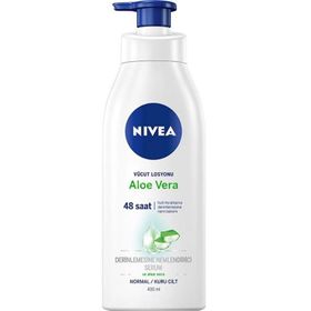Nivea 400 ml Aloe Vera Derinlemesine Nemlendirici Kuru Ciltler Serum Vücut Losyonu