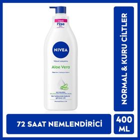 Nivea 400 ml Aloe Vera Derinlemesine Nemlendirici Kuru Ciltler Serum Vücut Losyonu