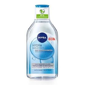 Nivea 400 ml Saf Hyaluron İçeren Hydra Skin Effect Micellar Makyaj Temizleme Suyu