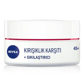 Nivea 45+ Yaş 2X50 ml Kırışıklık Karşıtı Sıkılaştırıcı Krem