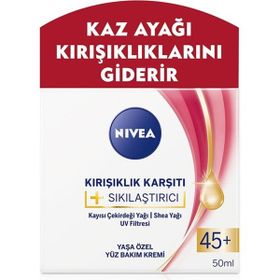 Nivea 45+ Yaş Üstü Kırışıklık Karşıtı 50 ml Gece Kremi
