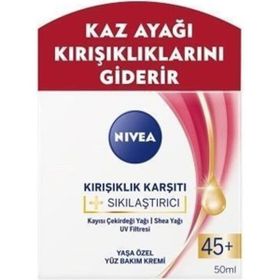 Nivea 45+ Yaş Üstü Kırışıklık Karşıtı 50 ml Gece Kremi