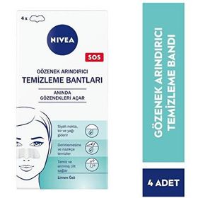 Nivea 4'lü Face T Bölgesi Burun Bandı