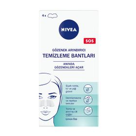 Nivea 4'lü Face T Bölgesi Burun Bandı