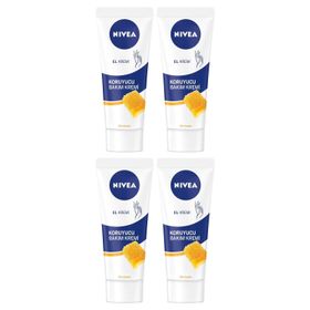 Nivea 4x75 ml Koruyucu Bakım El Kremi