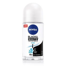 Nivea 50 ml Bayan Black White Pure Roll-On