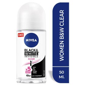 Nivea 50 ml Black White Clear Kadın Roll-on