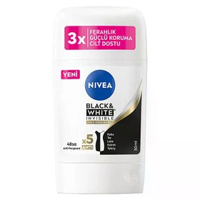 Nivea 50 ml Black White İpeksi Pürüzsüzlük Roll On