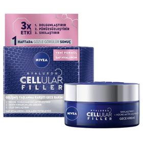 Nivea 50 ml Cellular Filler Dolgunlaştırcı Gece Kremi