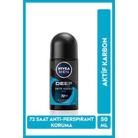 Nivea 50 ml Deep Beat Erkek Roll-On