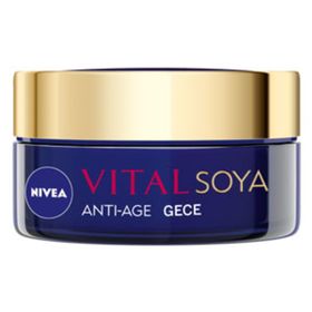 Nivea 50 ml Vital Soya Yaşlanma Karşıtı Gece Kremi