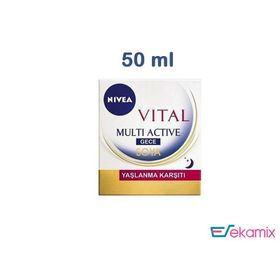 Nivea 50 ml Vital Soya Yaşlanma Karşıtı Gece Kremi