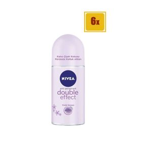 Nivea 6'lı Double Effect Kadın 50 ml Roll-On