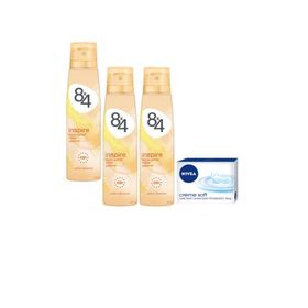 Nivea 8x4 Inspire 150 ml Kadın Deodorant